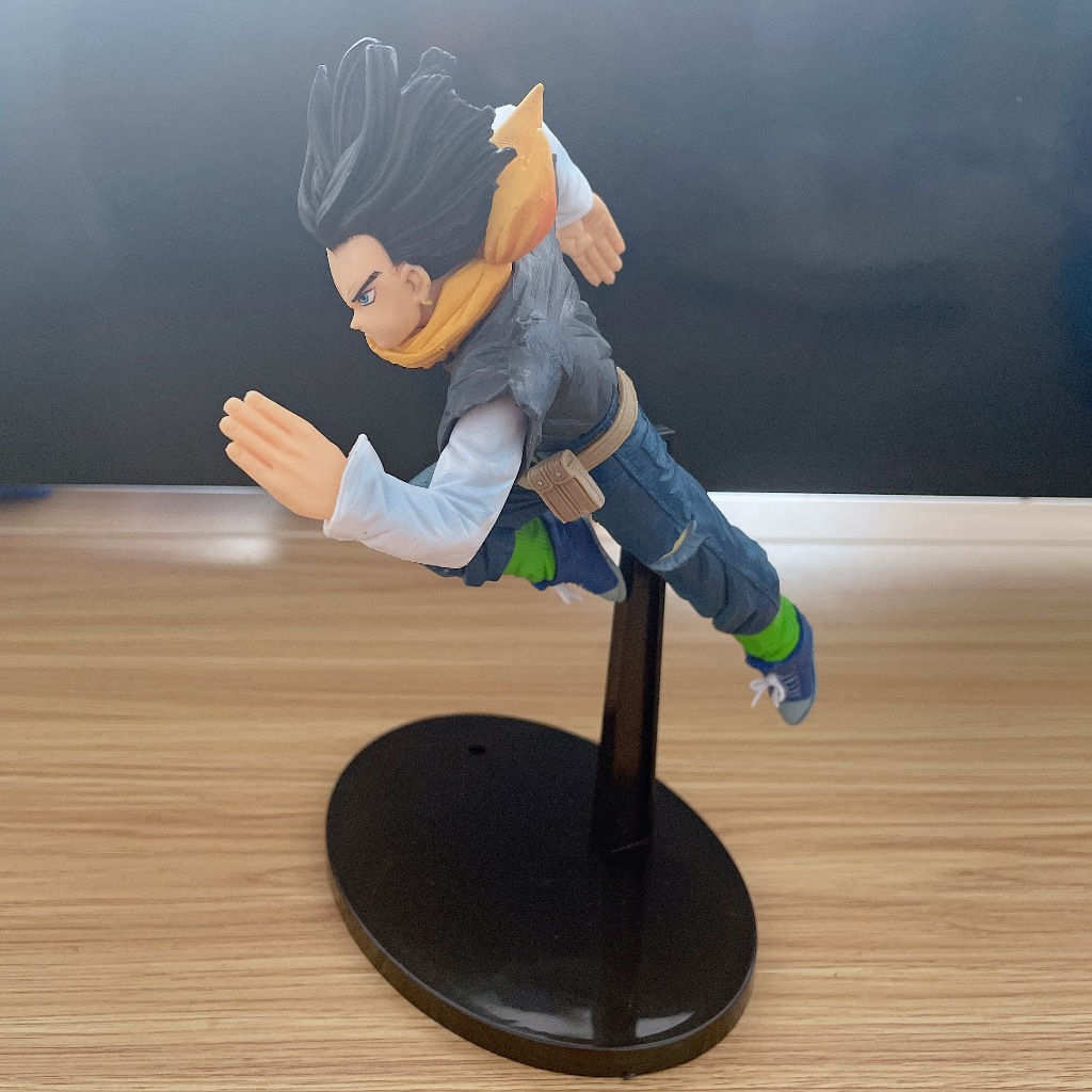 Mô Hình Đồ Chơi Nhân Vật goku vegeta super saiyan dbz no.17 19cm