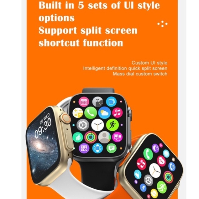 Đồng Hồ Thông Minh t800 / t900 ultra 49mm series 8 Chống Thấm Nước Kết Nối bluetooth 2023 t800 / t900 ultra 4