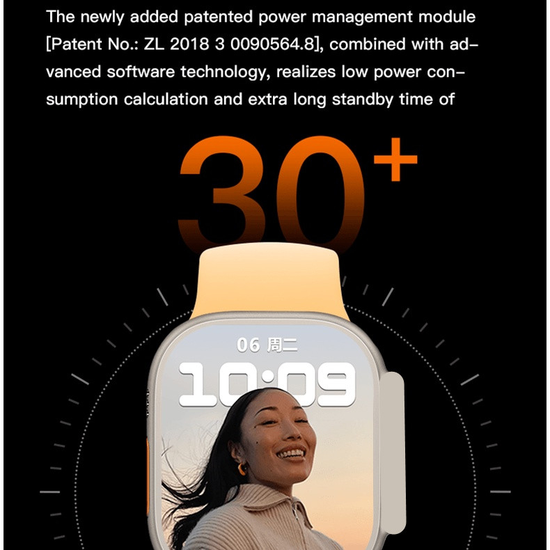 Đồng Hồ Thông Minh t800 Màn Hình 8 2inch t800 Và Phụ Kiện