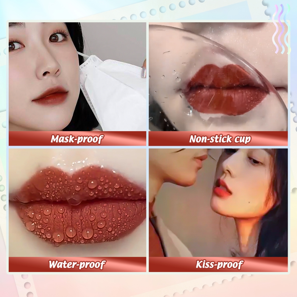 SACE LADY Set 3 Son Kem Lì Sắc Tố Cao Không Thấm Nước
