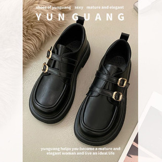 Giày Lười Bằng Da Phong Cách Anh Quốc Mới Cho Nữ