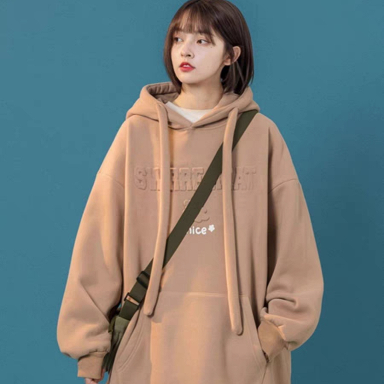 Áo Khoác Cặp Hoodie Dày Dặn Phong Cách Thời Trang Đường Phố Cho Cặp Đôi