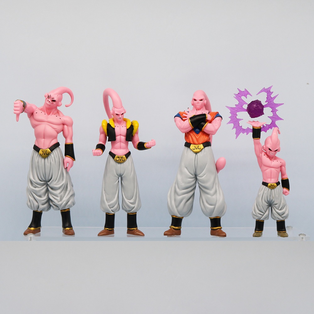 Set 8 Mô Hình Nhân Vật Phim Hoạt Hình dragon ball z Bằng pvc
