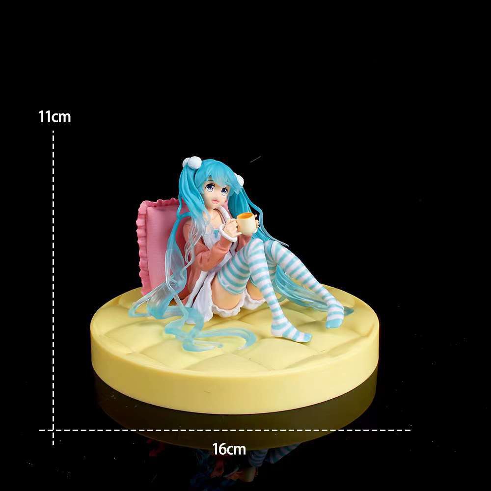 Mô Hình Nhân Vật hatsune miku 9-11cm Bằng pvc Dễ Thương