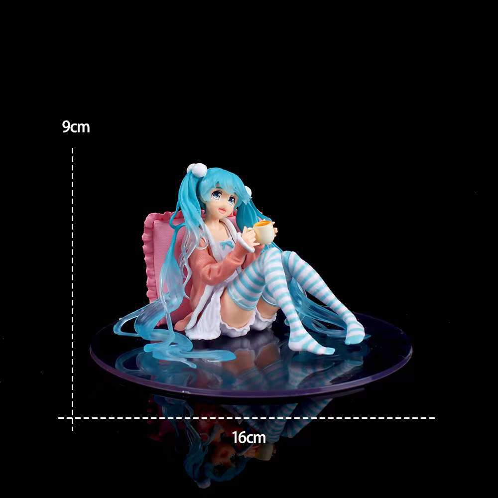 Mô Hình Nhân Vật hatsune miku 9-11cm Bằng pvc Dễ Thương