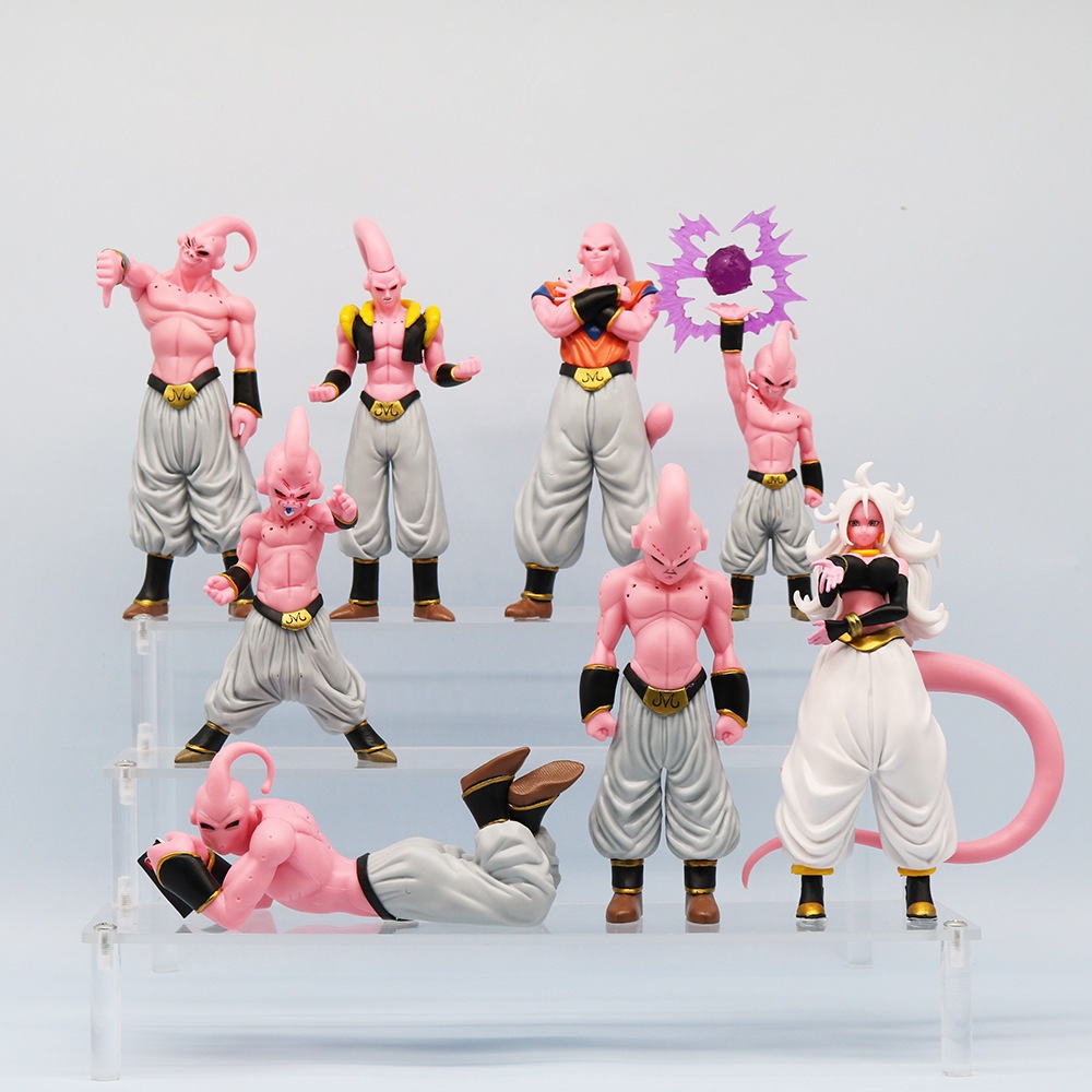Set 8 Mô Hình Nhân Vật Phim Hoạt Hình dragon ball z Bằng pvc