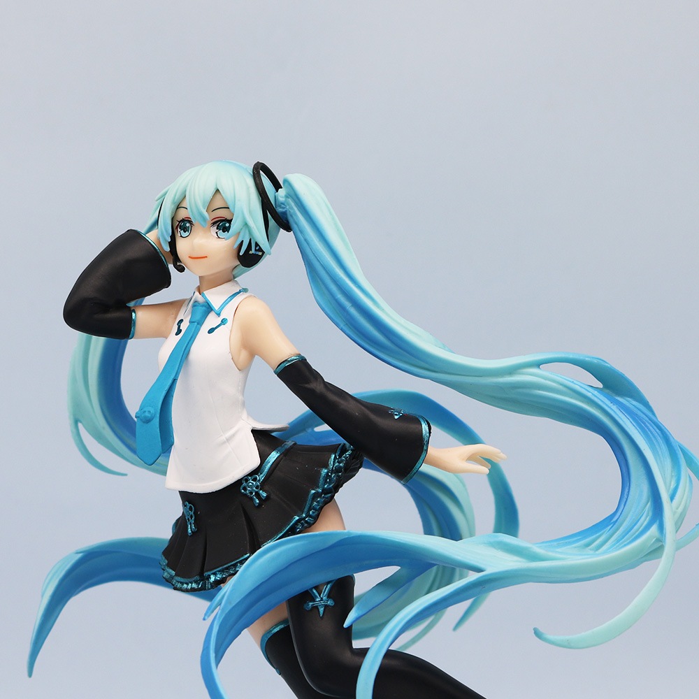 Mô Hình Nhân Vật hatsune miku vocaloid2 miku 20cm Trang Trí Bàn Làm Việc