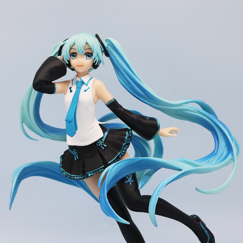 Mô Hình Nhân Vật hatsune miku vocaloid2 miku 20cm Trang Trí Bàn Làm Việc