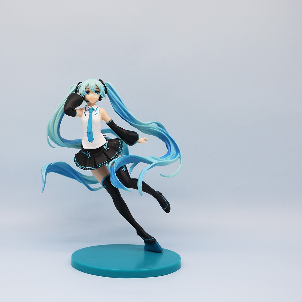 Mô Hình Nhân Vật hatsune miku vocaloid2 miku 20cm Trang Trí Bàn Làm Việc