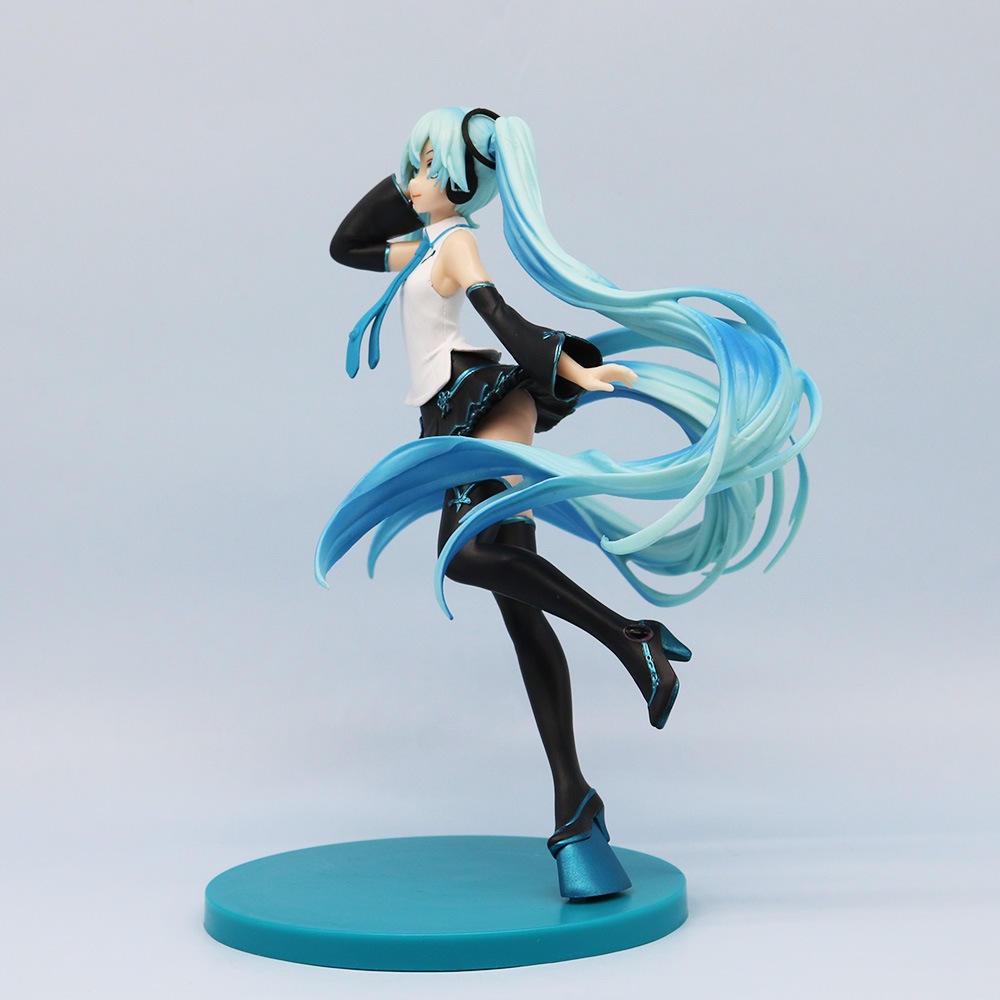 Mô Hình Nhân Vật hatsune miku vocaloid2 miku 20cm Trang Trí Bàn Làm Việc