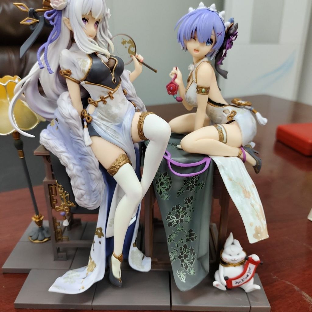 From scratch emilia rem Mô Hình Đẹp Thanh Lịch Hợp Thời Trang Trang Trí Tủ tv Hai Chiều anime