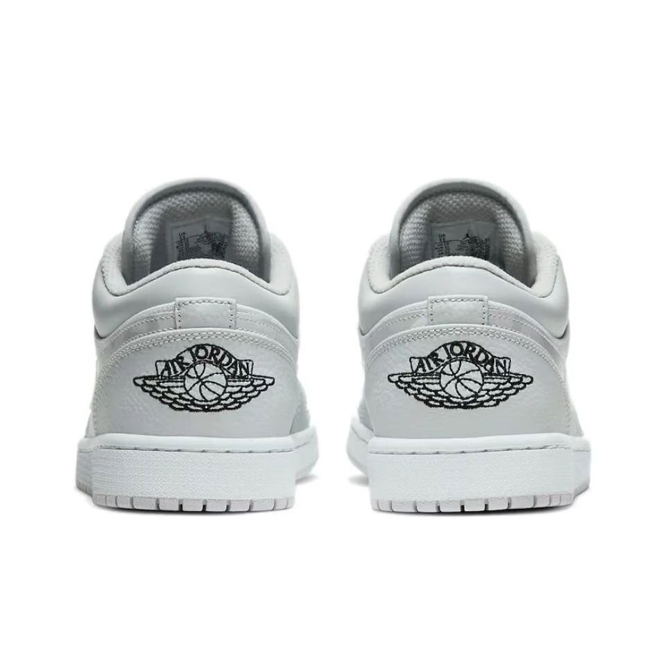 Giày thể thao nam Air Jordan 1 Low "White Camo" rằn ri trắng xám giày thể thao