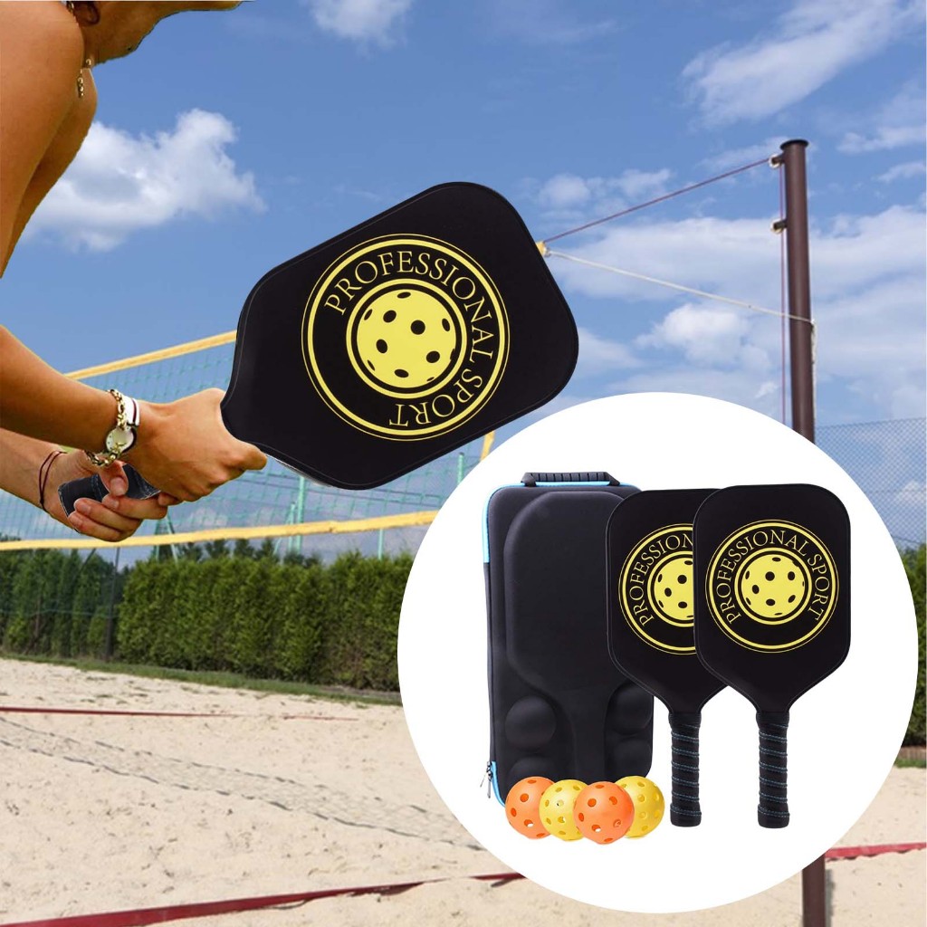 Garende Bộ 2 Vợt Bóng Pickleball Cao Cấp Kèm Túi Đựng Và 4 Quả Bóng