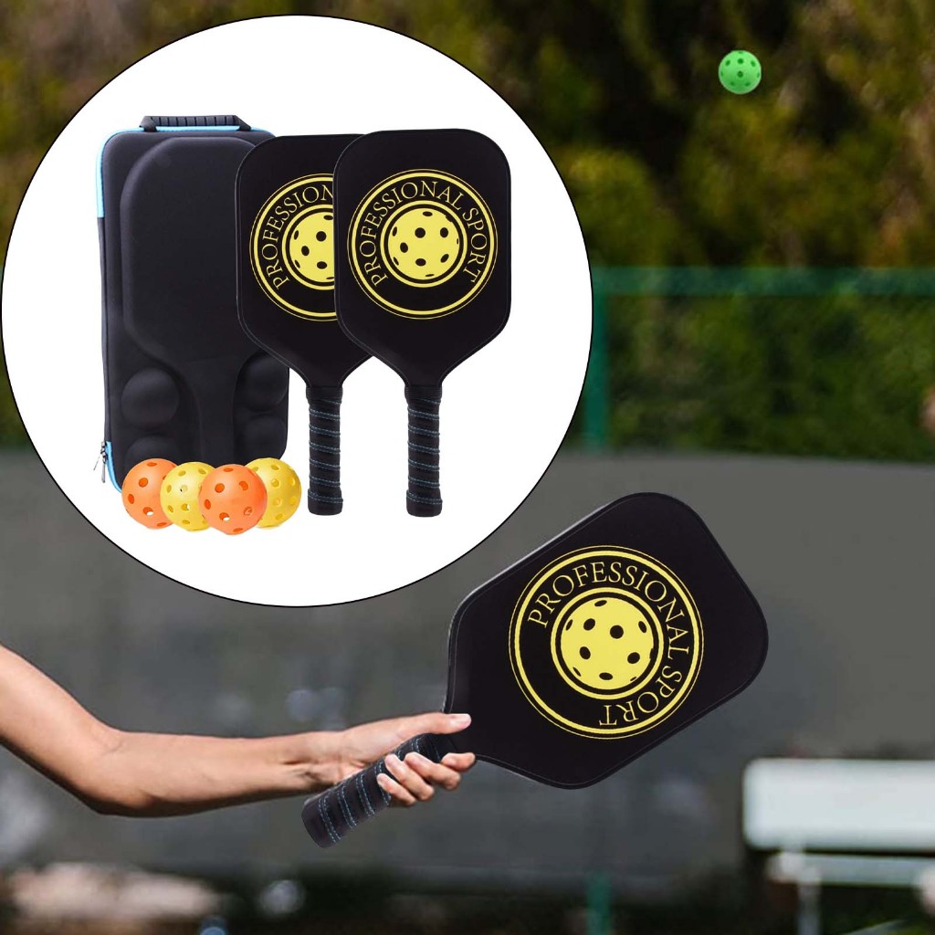Garende Bộ 2 Vợt Bóng Pickleball Cao Cấp Kèm Túi Đựng Và 4 Quả Bóng