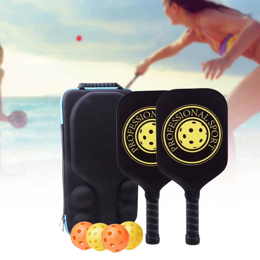 Garende Bộ 2 Vợt Bóng Pickleball Cao Cấp Kèm Túi Đựng Và 4 Quả Bóng