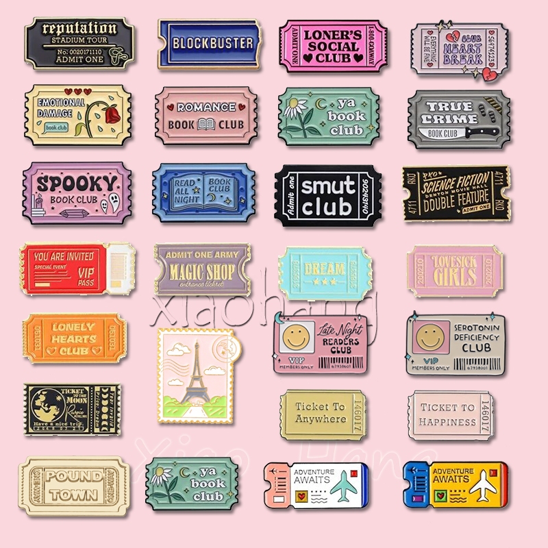 Ghim Cài Áo Hình Vé Máy Bay Namel Ma Thuật Câu Lạc Bộ Phim Câu Lạc Bộ Cô Đơn