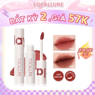 Son kem Focallure sương nhung màu mờ chuyên nghiệp