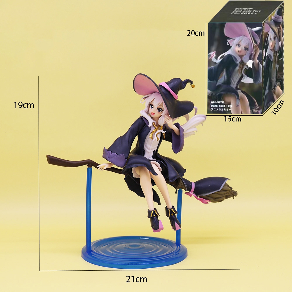 Mô Hình Đồ Chơi Nhân Vật elaina 19cm Trong Phim "the journey of elaina"
