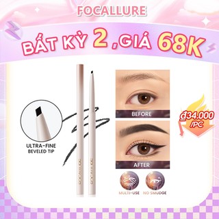 Bút Kẻ Mắt Focallure Chống Thấm Nước Không Nhòe Siêu Mịn Đa Dụng