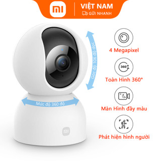 Camera Thông Minh Xiaomi Youpin 2K Yuntai Phiên Bản 4 Triệu Pixels 360 Siêu Nhẹ Có Thể Tháo Rời Hệ Thống An Ninh Gia Đình
