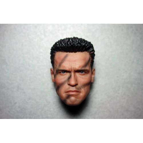 Mô Hình Đầu Điêu Khắc Tỉ Lệ 1 / 6 arnold t800 12in