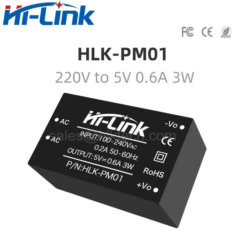 Mô-đun chuyển đổi AC DC HLK-PM01 220v sang 5v HLK-PM01 ac dc 5v mô-đun mô-đun truyền thông đường dây