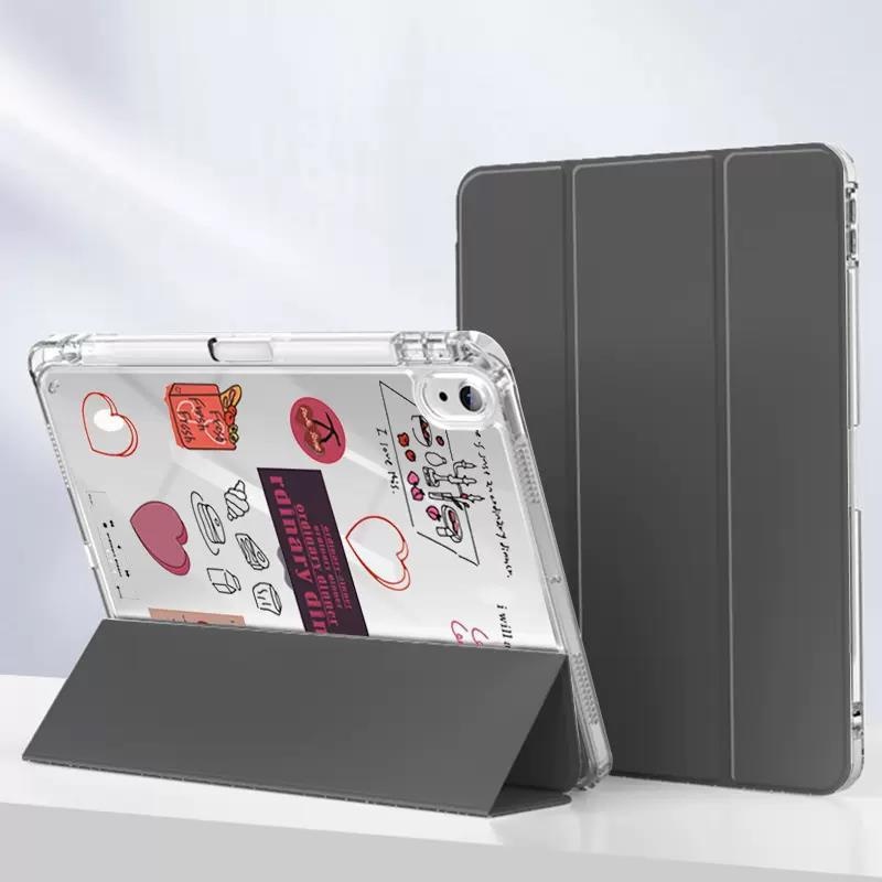 Bao Da Máy Tính Bảng Bằng Goojodoq Silicon Cho ipad 9.7 2017 / 2018 air air2 7 / 8 / 9th Ốp