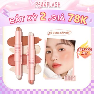 [Hàng mới về] Thỏi đánh má hồng thiết kế 2 đầu PINKFLASH