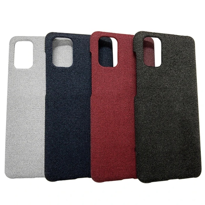 Ốp Điện Thoại Da + Vải Canvas Thời Trang Sang Trọng Cho Samsung Note 20 Ultra Note 20
