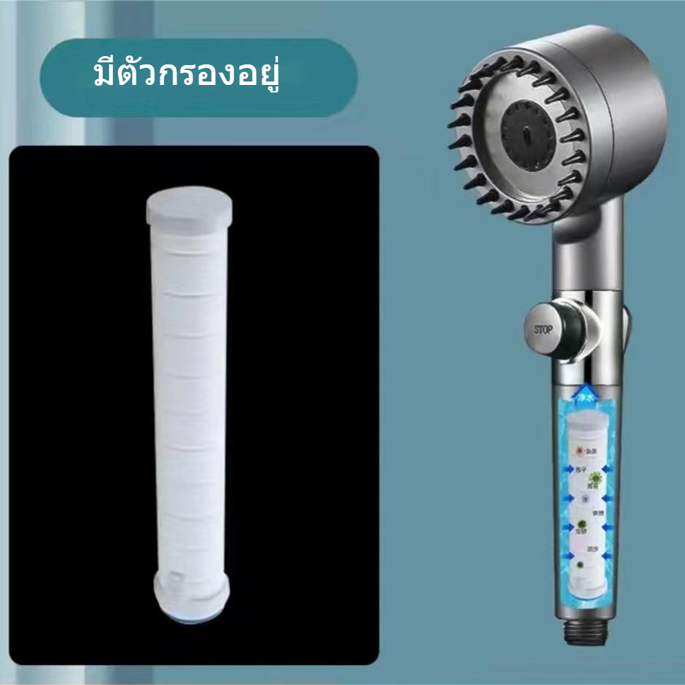 Đầu Vòi Hoa Sen Tròn 3 Trong 1 Đa Năng Tiện Dụng