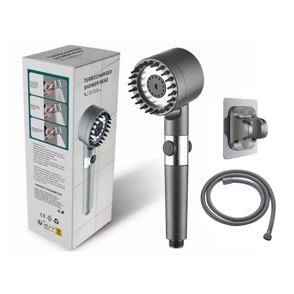 Đầu Vòi Hoa Sen Tròn 3 Trong 1 Đa Năng Tiện Dụng