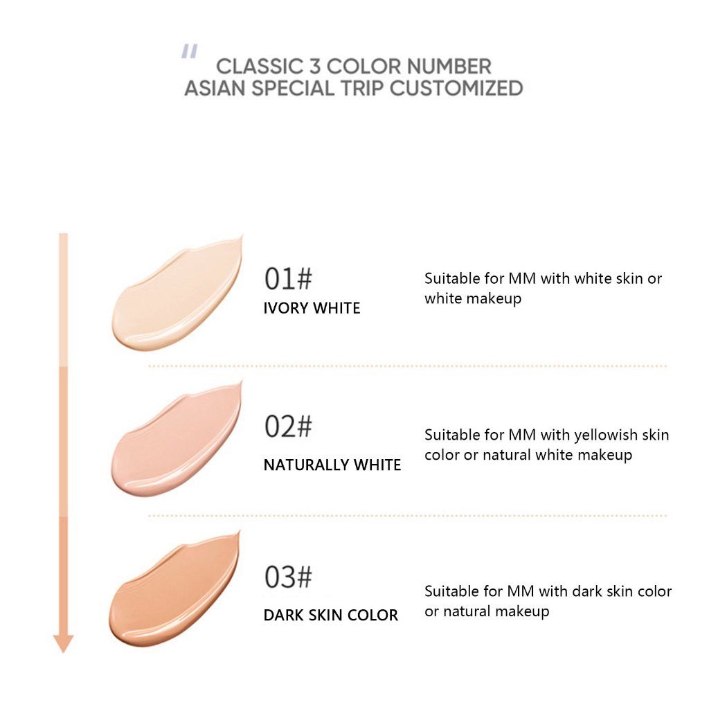 Kem Lót Che Khuyết Điểm Dưỡng Ẩm Tinh Chất Vàng Tự Nhiên