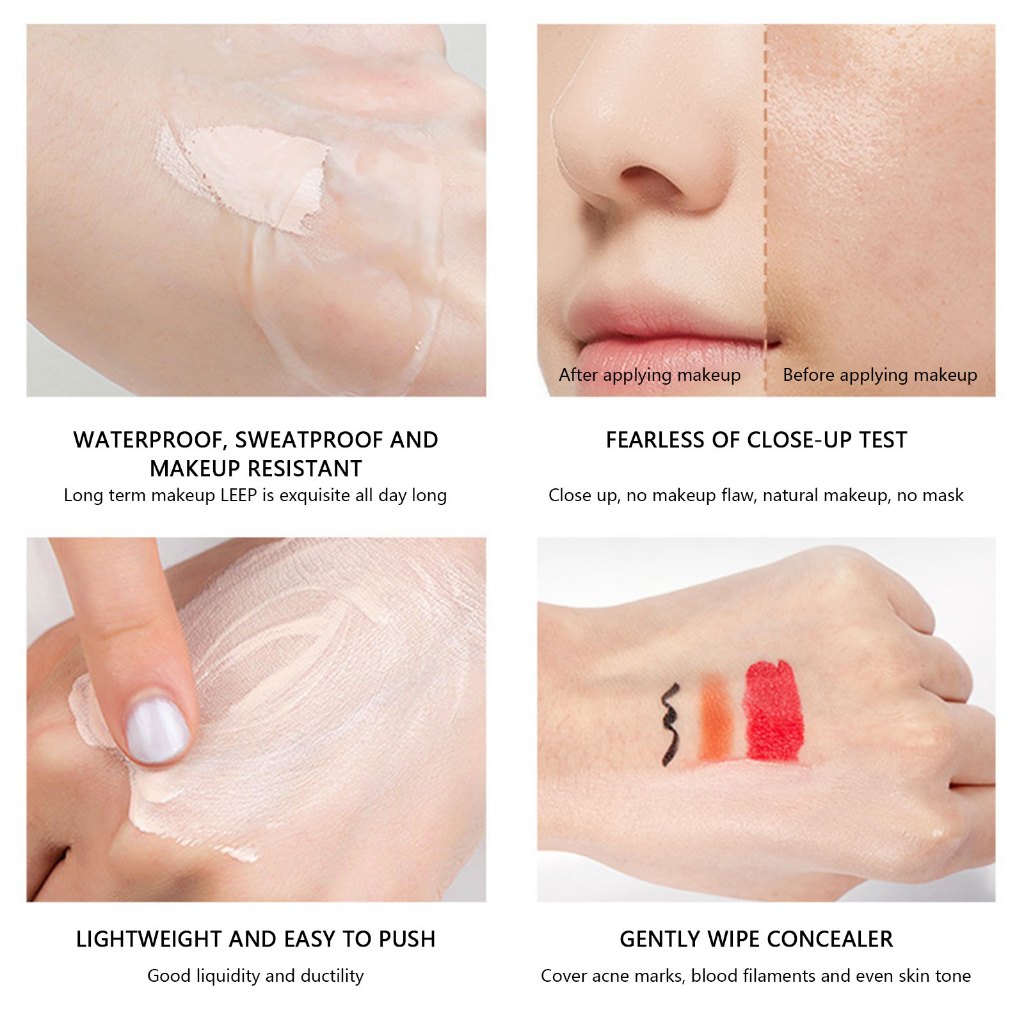 Kem Lót Che Khuyết Điểm Dưỡng Ẩm Tinh Chất Vàng Tự Nhiên