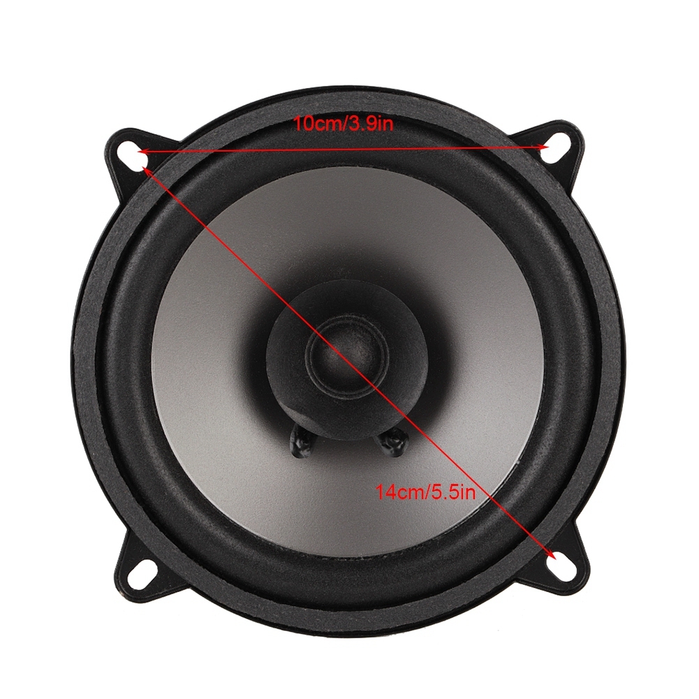 Thonglor Loa đồng trục ô tô 5 inch 400W Âm thanh âm đa năng 12V ride 2 u