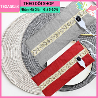 Túi chườm nóng muối - Thảm chườm nóng muối Ngải Cứu giảm đau bụng kinh giảm căng thẳng mệt mỏi 220V