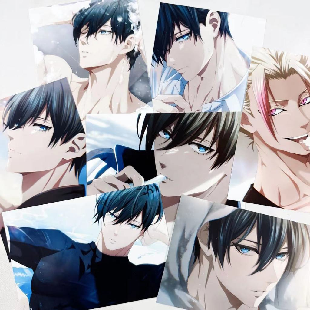 Net Print BLUE LOCK Ảnh In Lưới Màu Xanh Lam Khóa