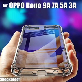 Ốp Điện Thoại tpu Mềm Trong Suốt Có Túi Khí Chống Sốc Cho oppo reno 9a 7a 5a 3a