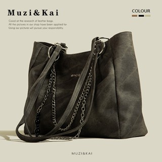 Muzikai Túi tote Cỡ Lớn Phong Cách retro Thời Trang 2023