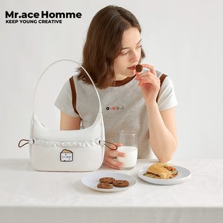 Mracehomme Túi Xách Đeo Vai Trọng Lượng Nhẹ Hình Quả Lựu Đạn Thời Trang Nữ ins niche