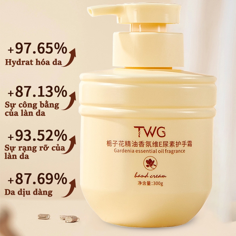 Kem dưỡng da tay Kem làm trắng tay 300g phục hồi da chân tay dưỡng ẩm da ngừa khô da nứt nẻ xóa nếp nhăn làm trắng nhanh