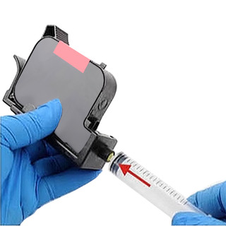 Bộ bơm mực cho hp45, nạp mực máy in sơ đồ