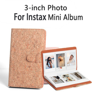 Album ảnh 3 inch cho instax mini photo album gỗ mềm album ảnh 96 tờ