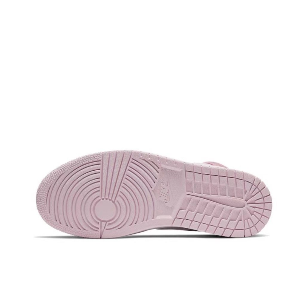Giày thể thao nam Air Jordan 1 Mid Digital Pink Ladies Digital Powder Cherry Blossom Powder giày thể thao