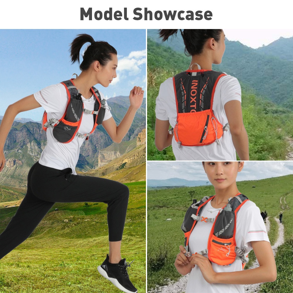 Balo đạp xe thể thao NEWBOLER 5l chống thấm nước thoáng khí có túi đựng nước 2l