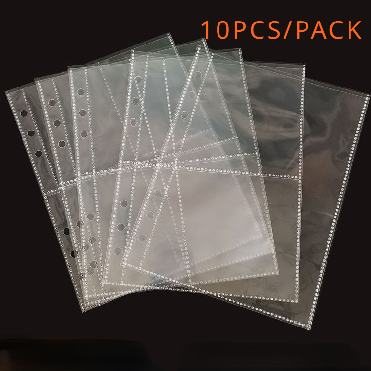 Album Đựng Ảnh / Thẻ / Album / Đồ Dùng Bằng PP Trong Suốt Cỡ A5 6-Ring Cho 3 ", 5", 7 "