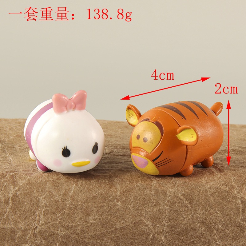 Set 14 Mô Hình Nhân Vật Phim Hoạt Hình disney 2cm Bằng pvc