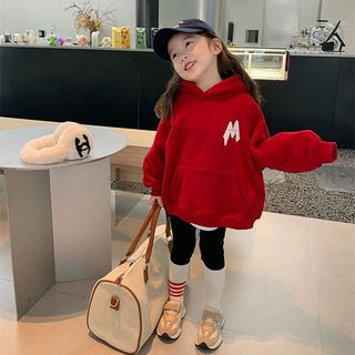 Áo hoodie mùa thu đông mới dành cho trẻ em, áo khoác có mũ trùm đầu thông thường, phiên bản dày