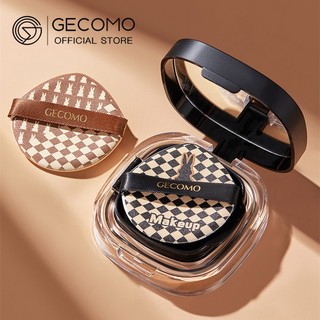 Gecomo Mút Trang Điểm Dạng air cushion Không Thấm Nước Kèm Hộp Đựng Tiện Lợi