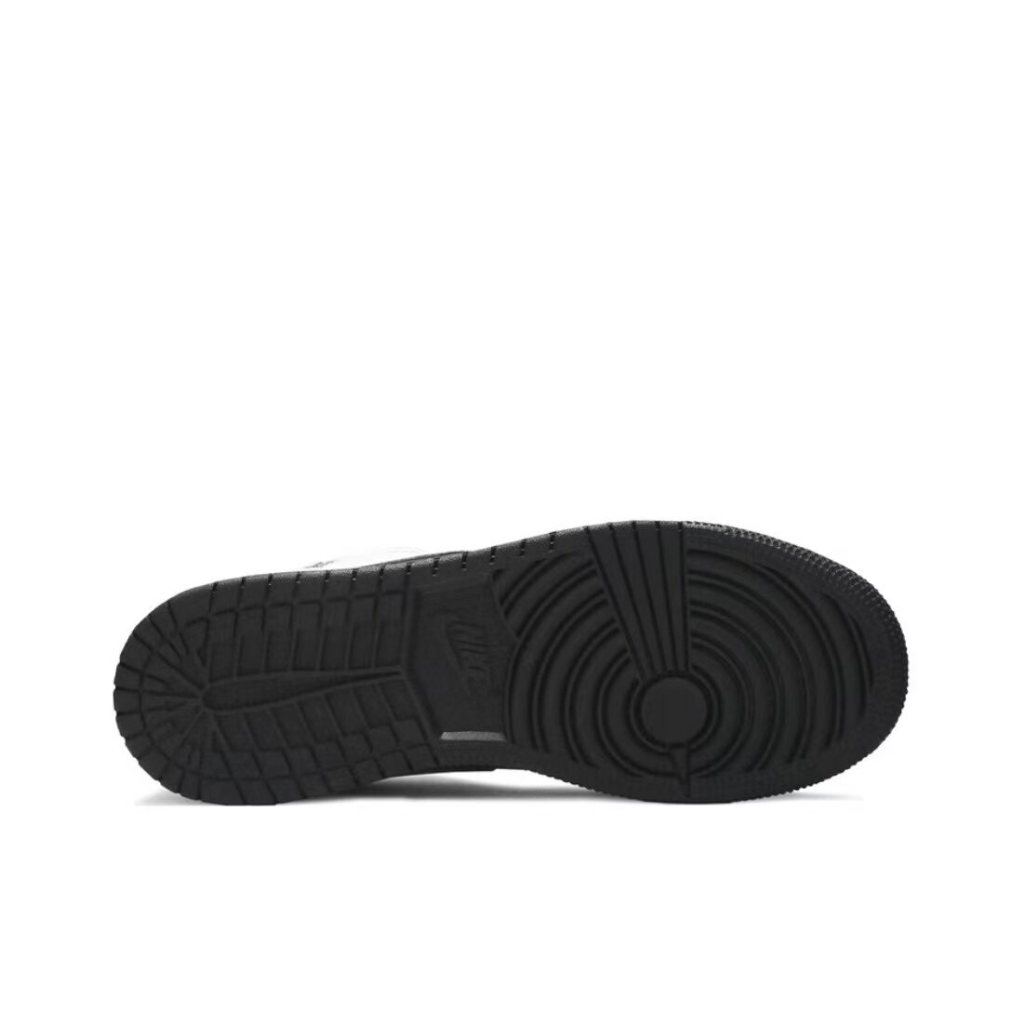 Giày thể thao nam Air Jordan 1 Mid "Little Panda" Xám Trắng Đen giày thể thao