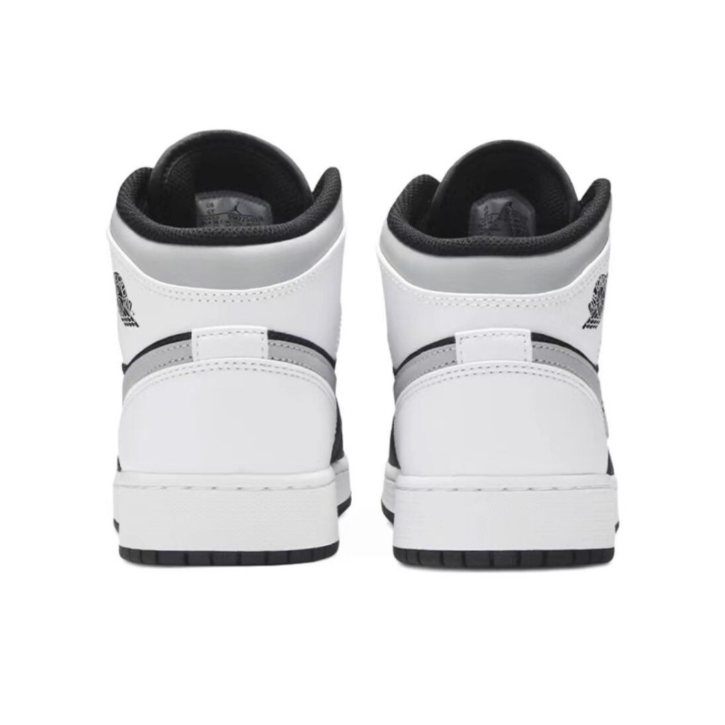 Giày thể thao nam Air Jordan 1 Mid "Little Panda" Xám Trắng Đen giày thể thao